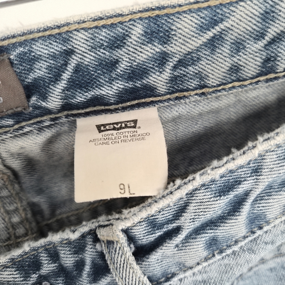 Levi’s SilverTab Y2K Skater Flare‎ Jeans 30×33 Mid Rise 90s Grunge Light Wash - Picture 4 of 11